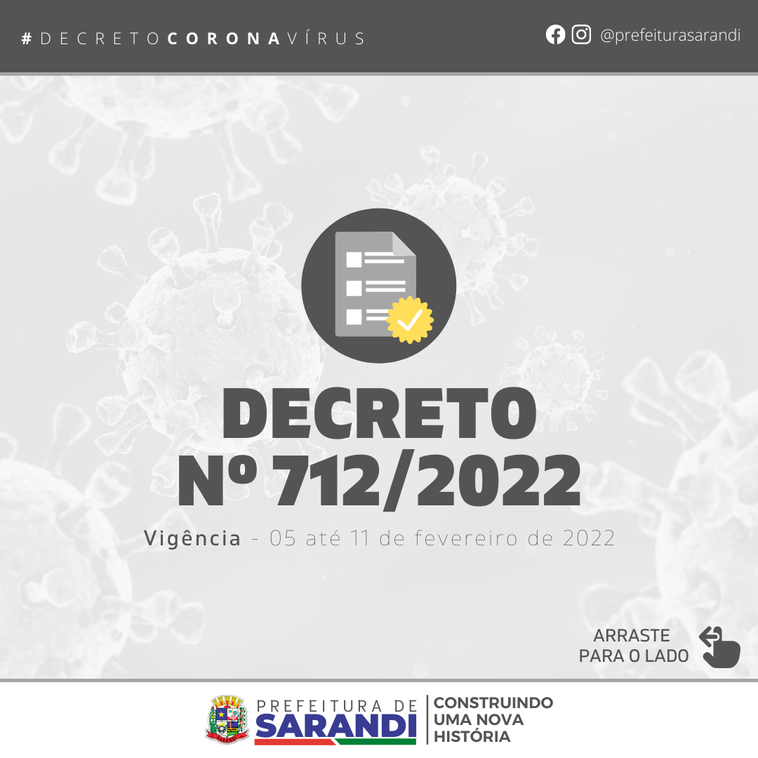 Decreto nº 712/2022